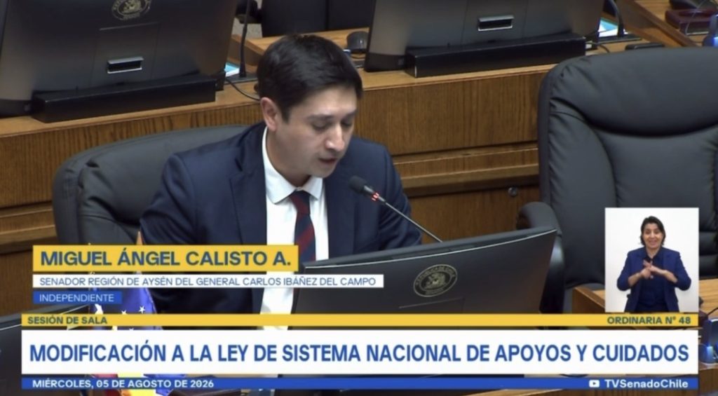 Calisto respalda creación del Sistema Nacional de Apoyos y Cuidados y plantea avanzar en apoyo económico para las personas cuidadoras